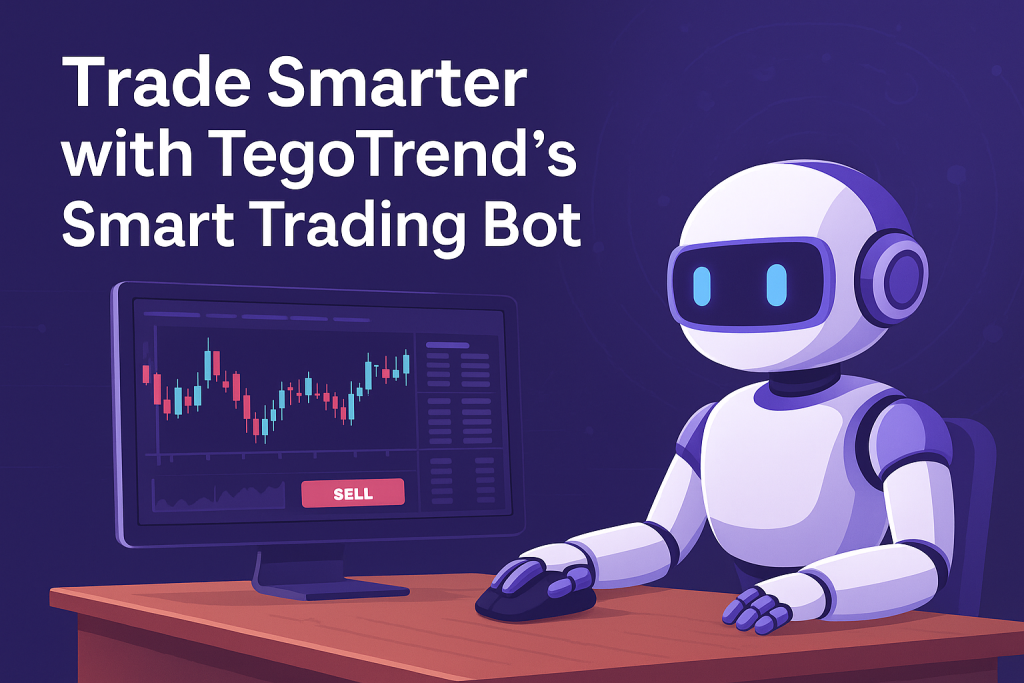 Smart bot analyzing trading charts on TegoTrend platform, https://tegotrend.com/understanding-different-types-of-trading-orders/